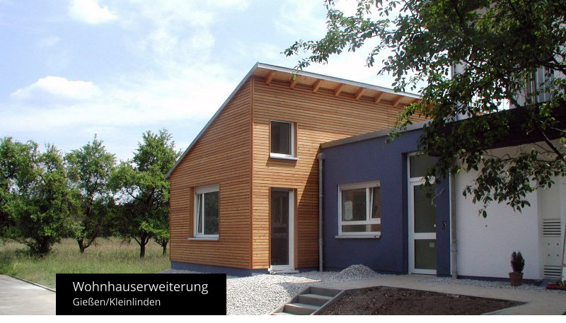 Wohnhauserweiterung Gießen/Kleinlinden